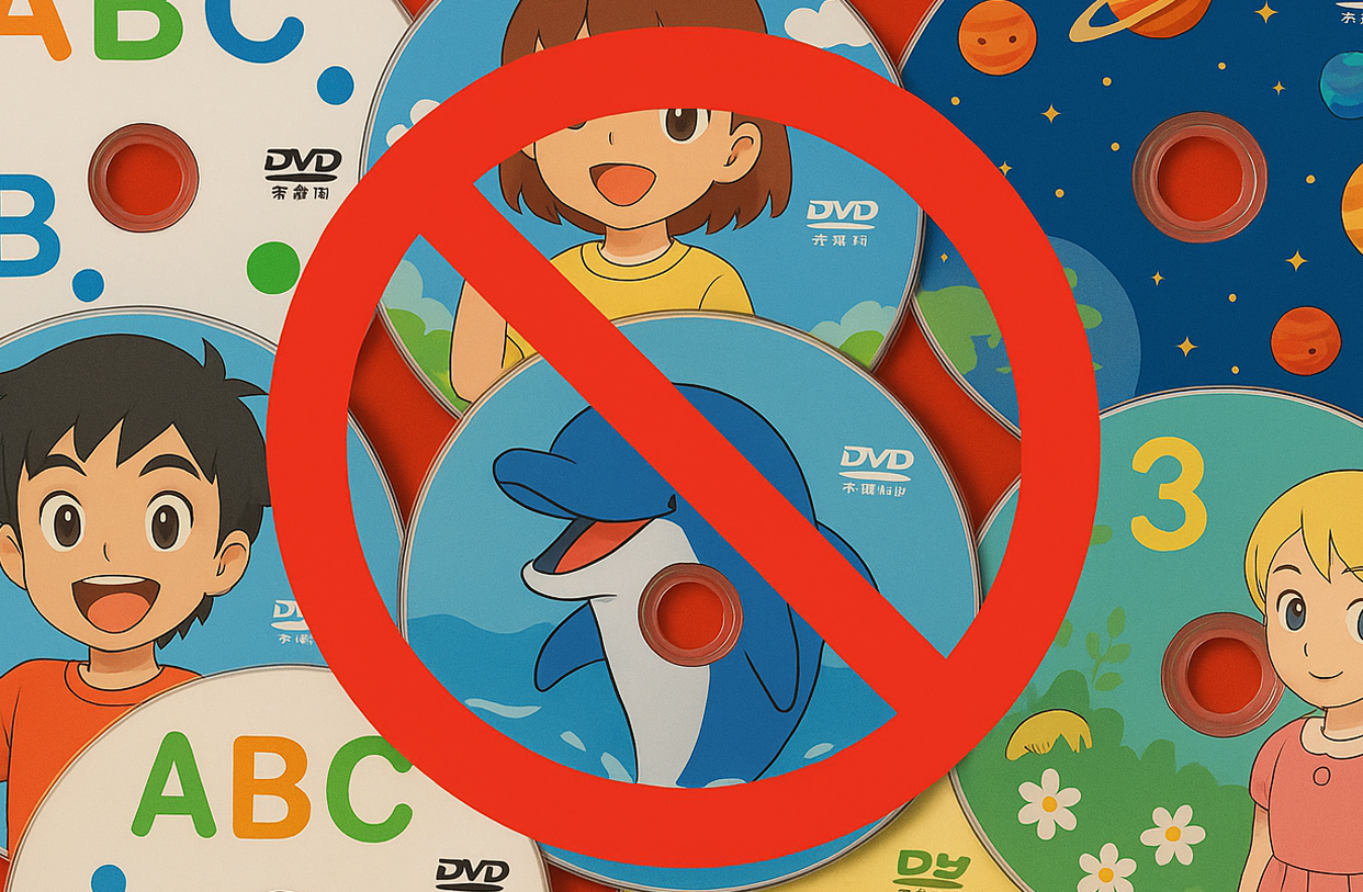 著作権違反の危険性を伝える画像